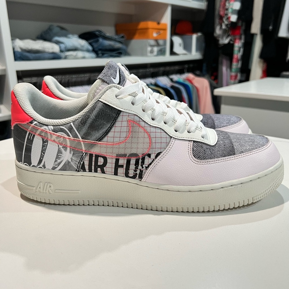 Super rare. Af1. Light soft pink pure platinum.
